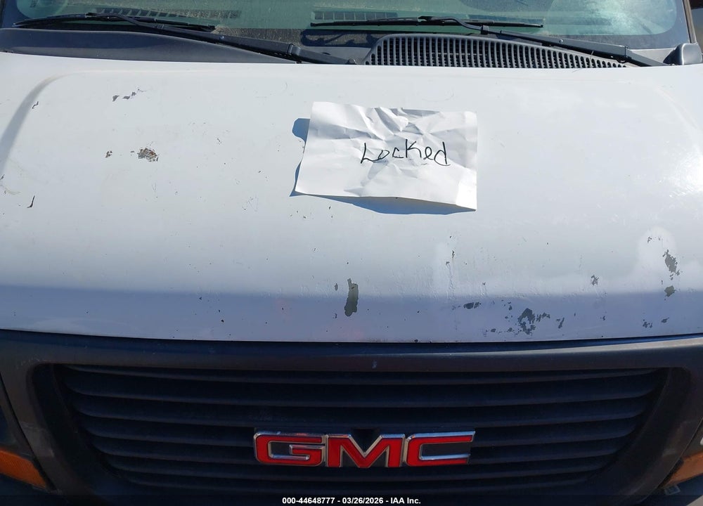 2012 GMC SAVANA 2500 WORK VAN VIN: 1GTW7FCA2C1184367