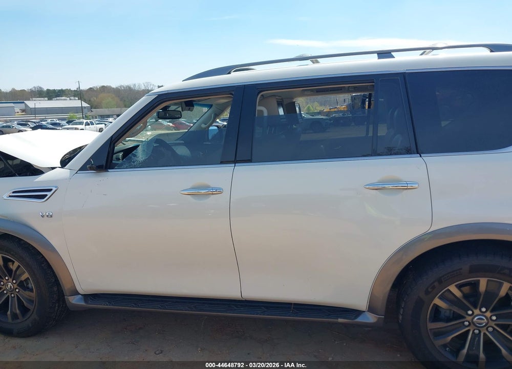 2017 NISSAN ARMADA PLATINUM VIN: JN8AY2NE1H9708010