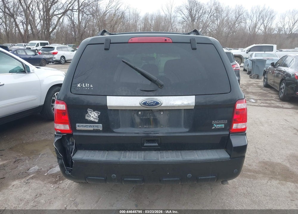 2011 FORD ESCAPE LIMITED VIN: 1FMCU0EG5BKB98021