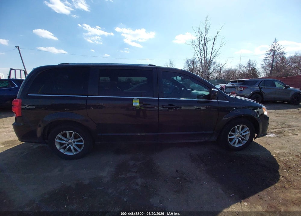 2018 DODGE GRAND CARAVAN SXT VIN: 2C4RDGCG5JR323822