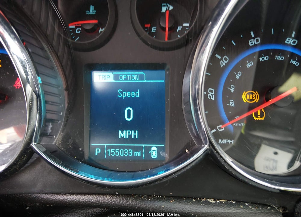 2015 CHEVROLET CRUZE LTZ VIN: 1G1PG5SB0F7206613
