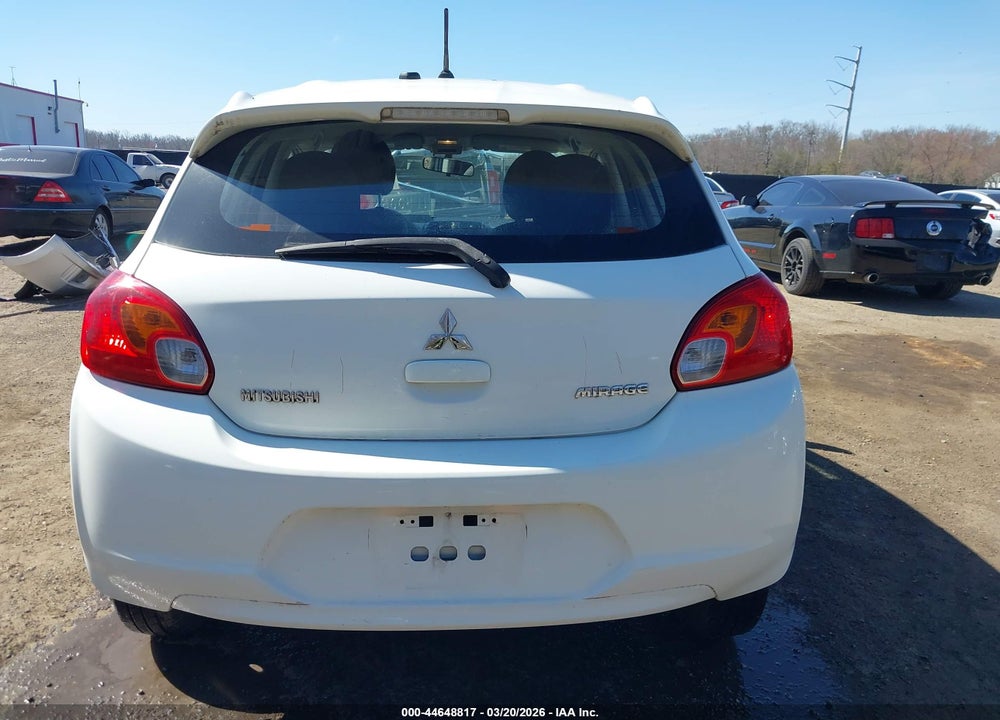 2015 MITSUBISHI MIRAGE DE VIN: ML32A3HJ9FH031362
