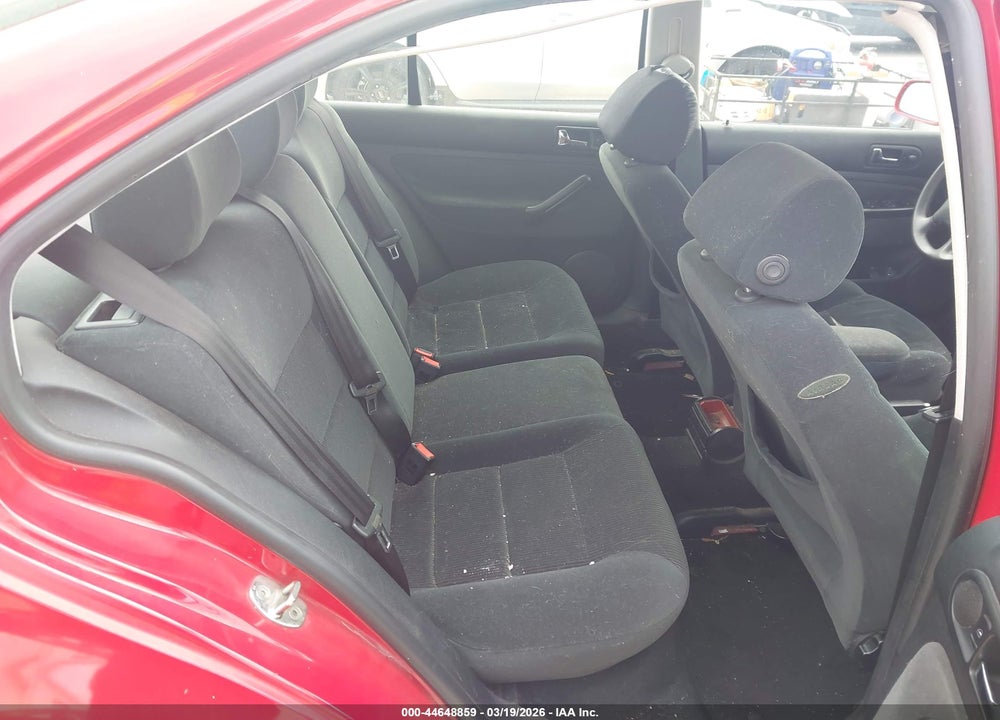 2001 VOLKSWAGEN JETTA GLS VIN: 3VWSS29M61M044648