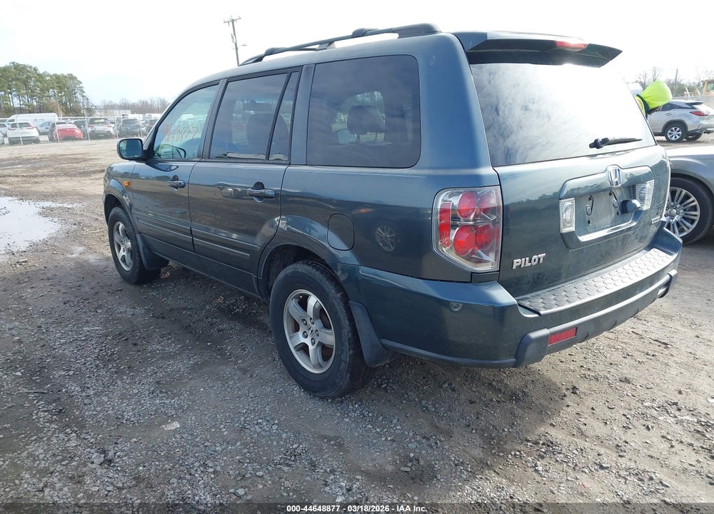2006 HONDA PILOT EX-L VIN: 5FNYF18796B030231