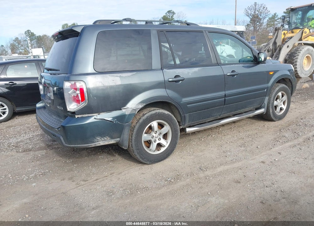 2006 HONDA PILOT EX-L VIN: 5FNYF18796B030231