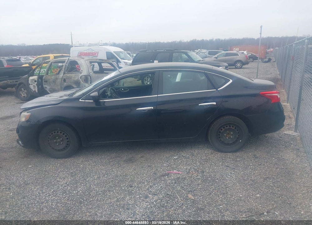 2017 NISSAN SENTRA SV VIN: 3N1AB7AP8HY266440