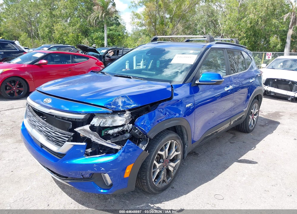 2021 KIA SELTOS SX TURBO VIN: KNDETCA24M7108472