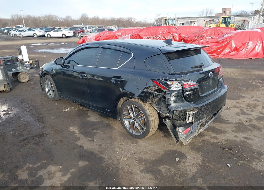 2015 LEXUS CT 200H VIN: JTHKD5BH1F2221132