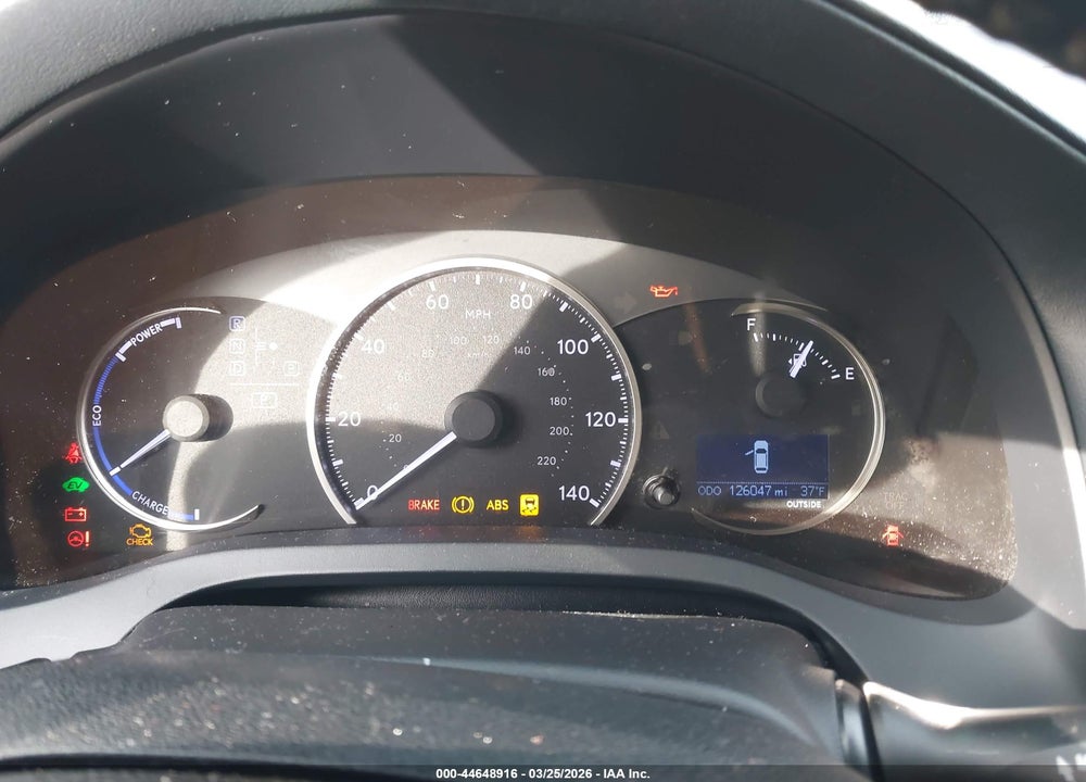 2015 LEXUS CT 200H VIN: JTHKD5BH1F2221132