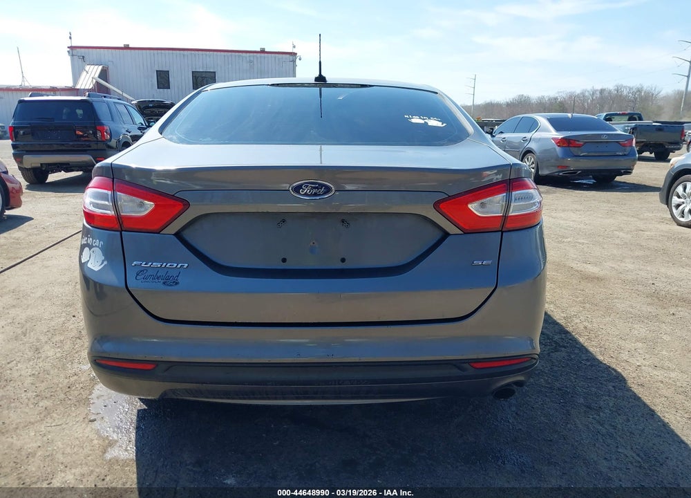 2013 FORD FUSION SE VIN: 3FA6P0H7XDR304326