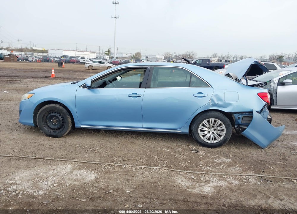 2012 TOYOTA CAMRY LE VIN: 4T4BF1FK9CR188411