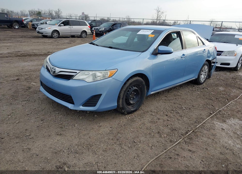 2012 TOYOTA CAMRY LE VIN: 4T4BF1FK9CR188411