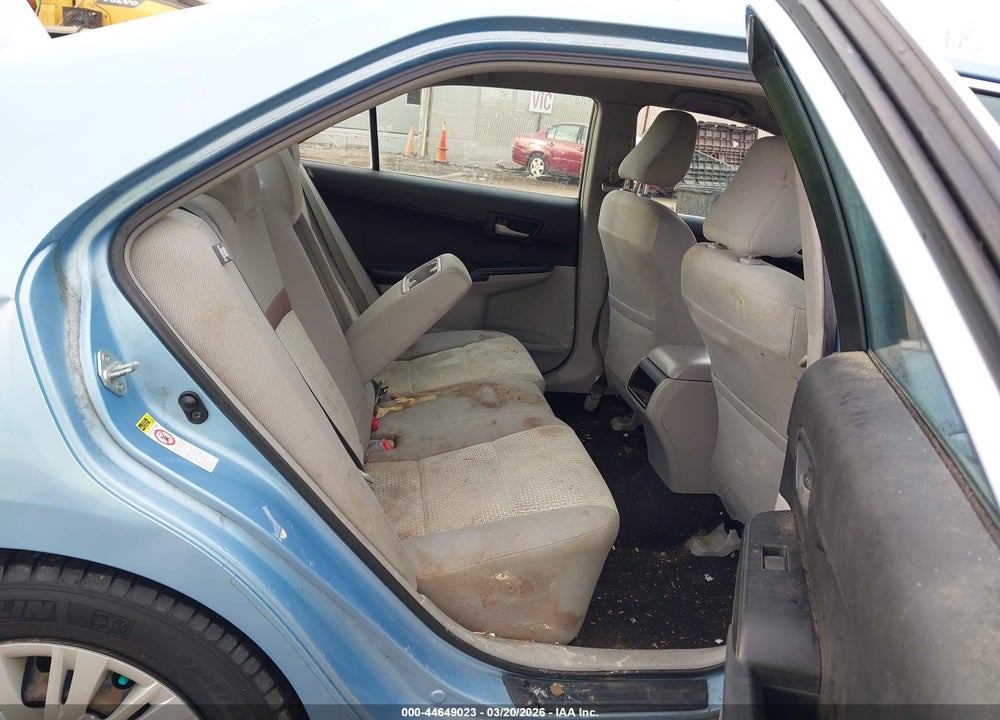 2012 TOYOTA CAMRY LE VIN: 4T4BF1FK9CR188411
