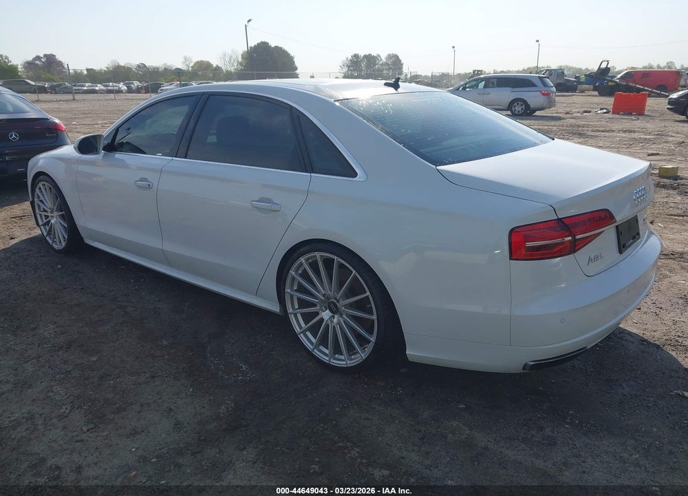 2016 AUDI A8 L 4.0T SPORT VIN: WAU43AFDXGN019951