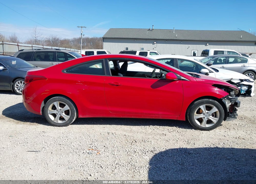 2013 HYUNDAI ELANTRA GS VIN: KMHDH6AE8DU005741