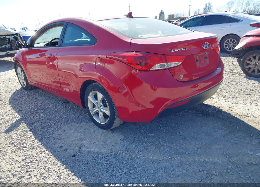 2013 HYUNDAI ELANTRA GS VIN: KMHDH6AE8DU005741