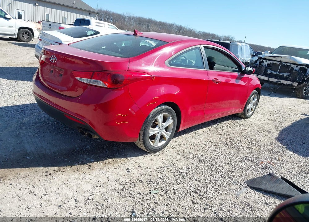 2013 HYUNDAI ELANTRA GS VIN: KMHDH6AE8DU005741