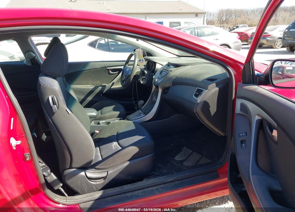 2013 HYUNDAI ELANTRA GS VIN: KMHDH6AE8DU005741