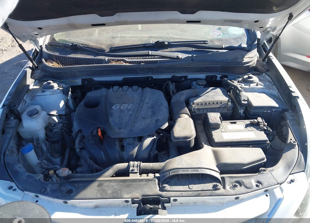 2012 HYUNDAI SONATA GLS VIN: 5NPEB4AC9CH500567