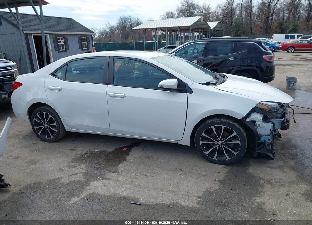 2019 TOYOTA COROLLA SE VIN: 2T1BURHEXKC212771