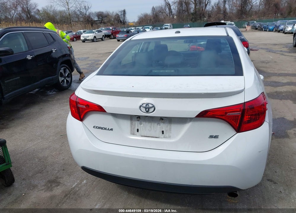 2019 TOYOTA COROLLA SE VIN: 2T1BURHEXKC212771