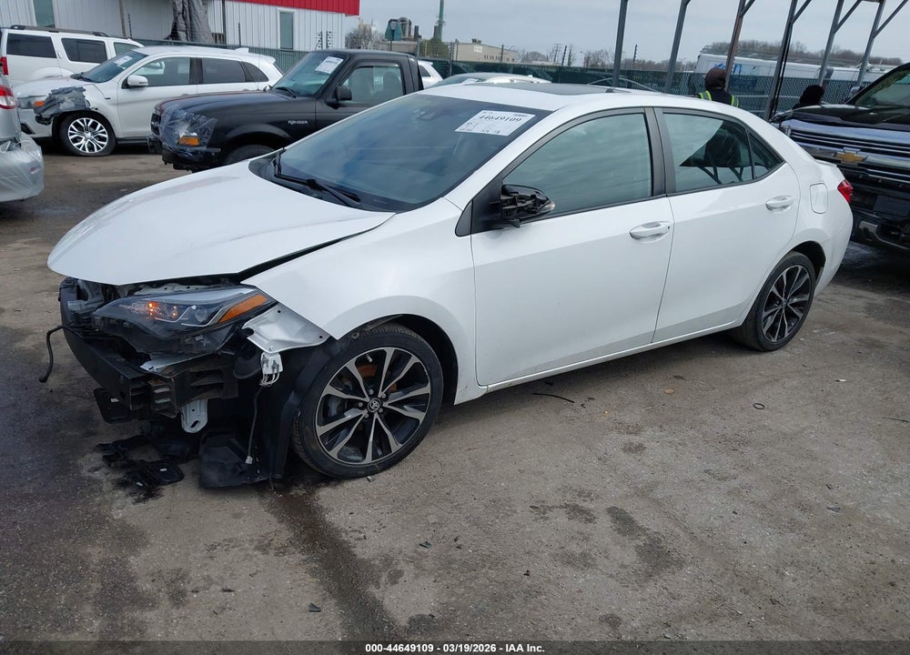2019 TOYOTA COROLLA SE VIN: 2T1BURHEXKC212771