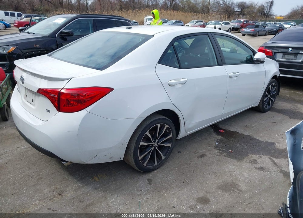 2019 TOYOTA COROLLA SE VIN: 2T1BURHEXKC212771
