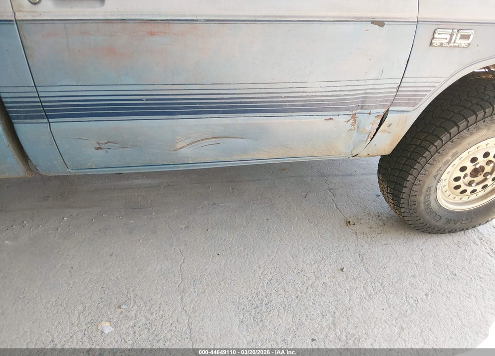 1985 CHEVROLET S TRUCK S10 VIN: 1GCCT14B5F2178635