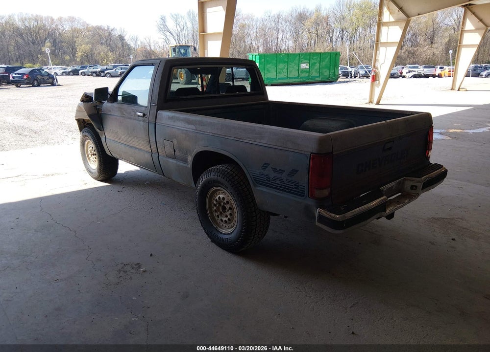 1985 CHEVROLET S TRUCK S10 VIN: 1GCCT14B5F2178635