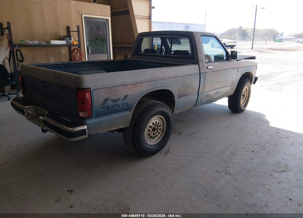 1985 CHEVROLET S TRUCK S10 VIN: 1GCCT14B5F2178635