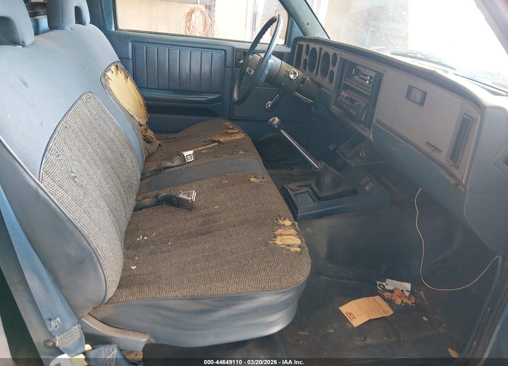 1985 CHEVROLET S TRUCK S10 VIN: 1GCCT14B5F2178635