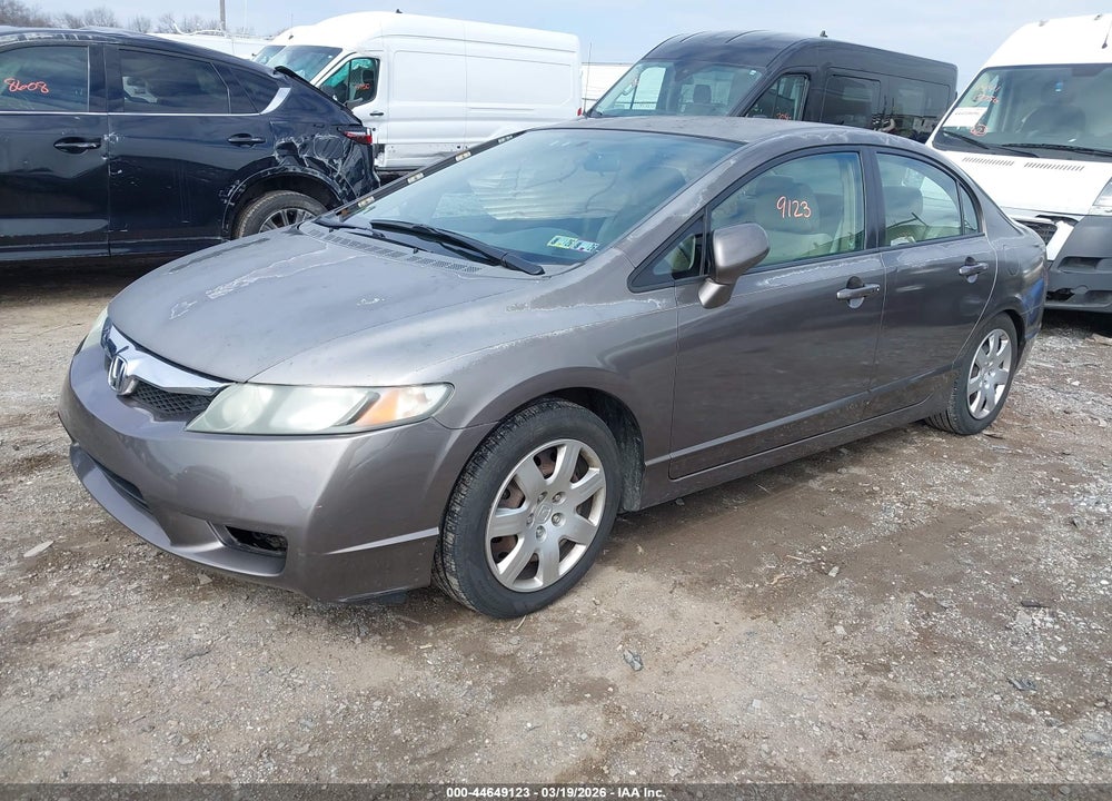 2010 HONDA CIVIC LX VIN: 2HGFA1F56AH505510