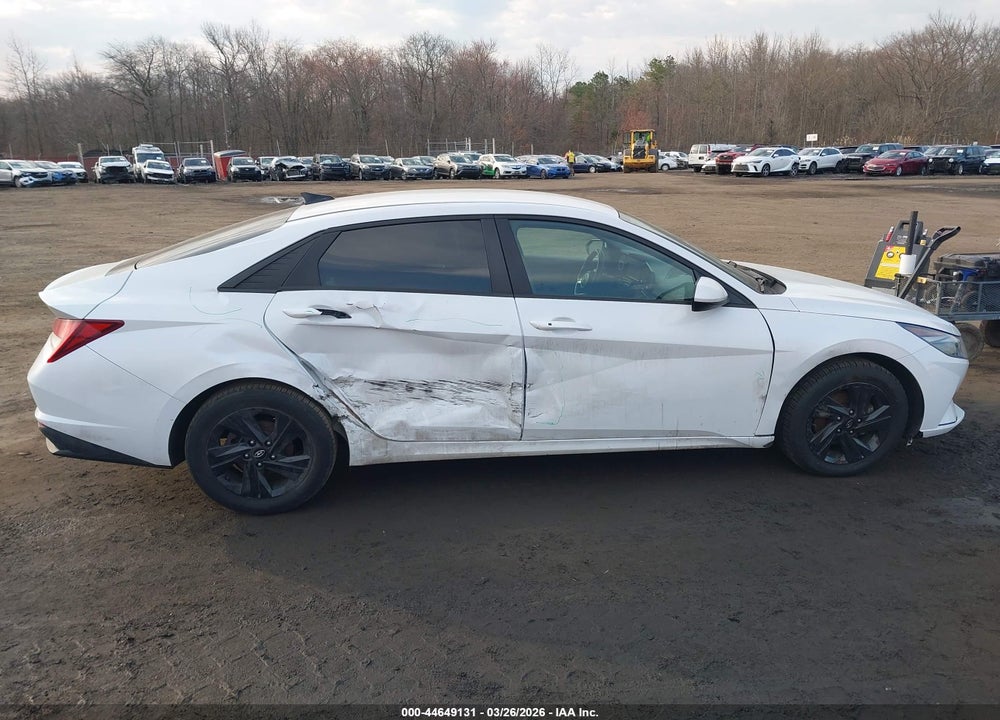 2021 HYUNDAI ELANTRA SEL VIN: 5NPLS4AGXMH005046