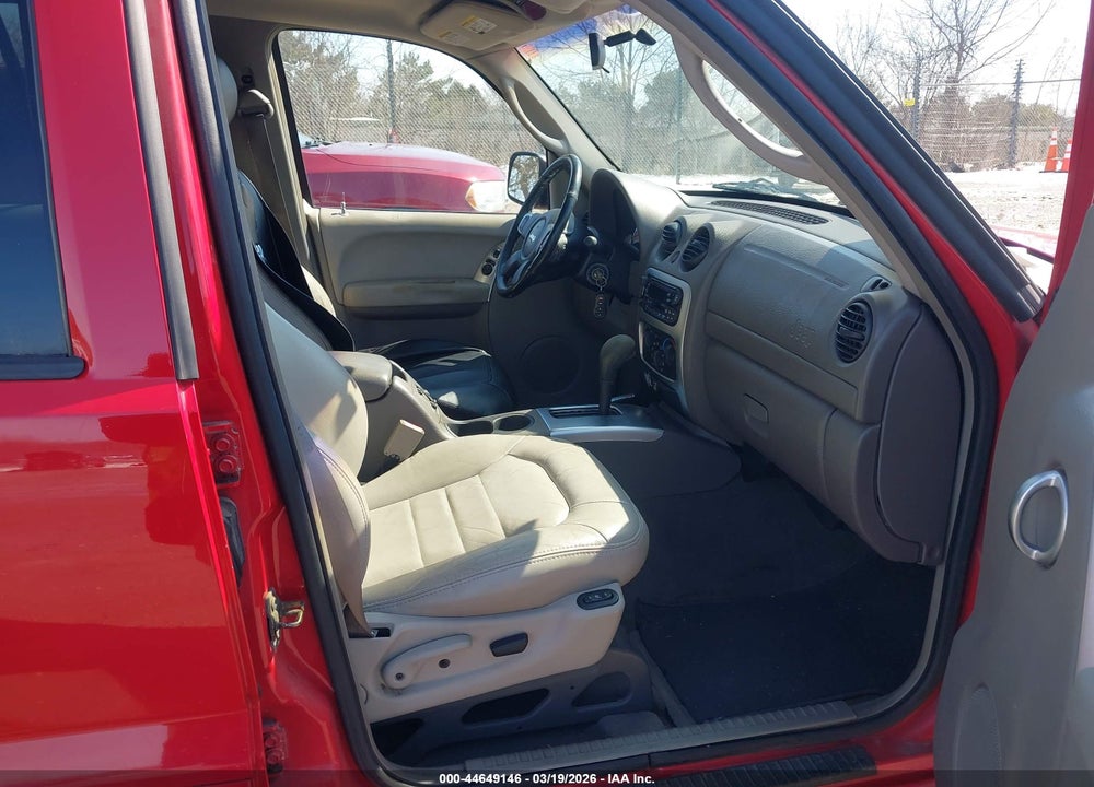 2002 JEEP LIBERTY LIMITED EDITION VIN: 1J4GL58K12W255629