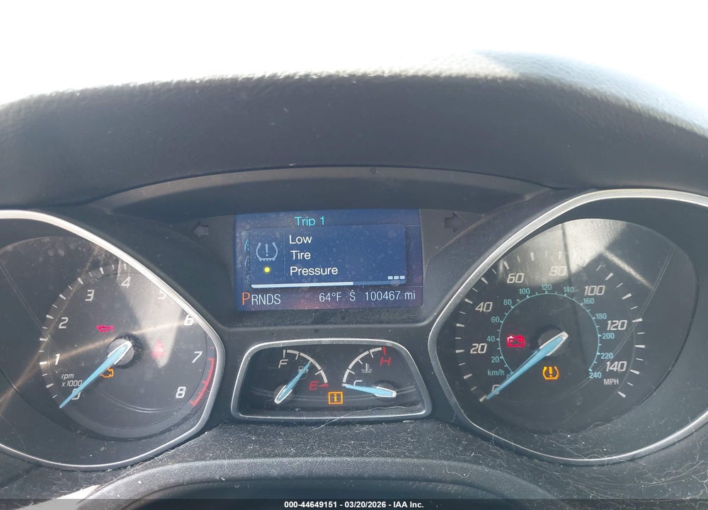 2014 FORD FOCUS SE VIN: 1FADP3F29EL117112