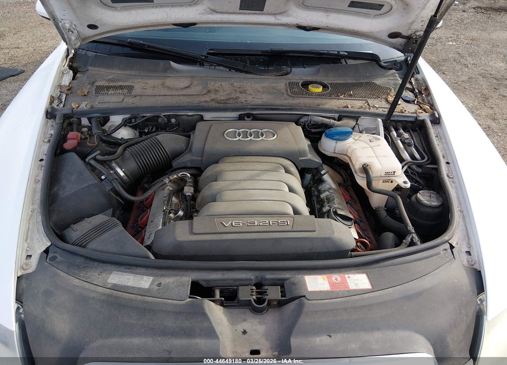 2008 AUDI A6 3.2 VIN: WAUEH74F38N018820