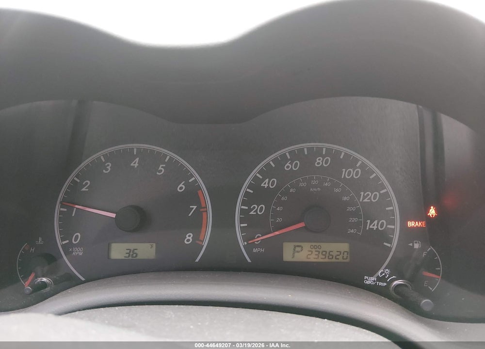 2010 TOYOTA COROLLA LE VIN: 1NXBU4EE3AZ308309