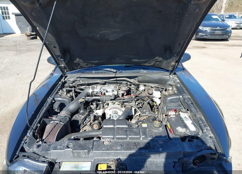 2001 FORD MUSTANG GT VIN: 1FAFP42X81F141006