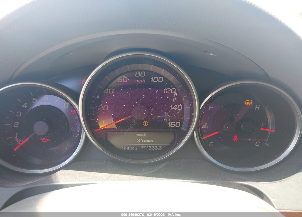 2008 ACURA RL VIN: JH4KB16578C003739