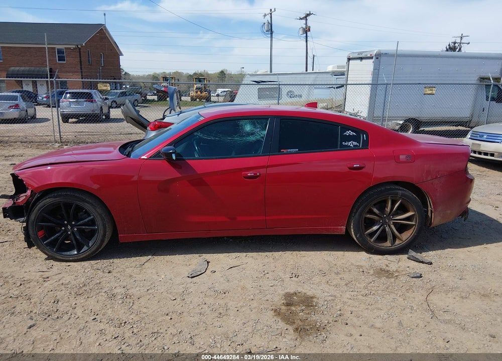 2017 DODGE CHARGER SXT RWD VIN: 2C3CDXHG8HH515822