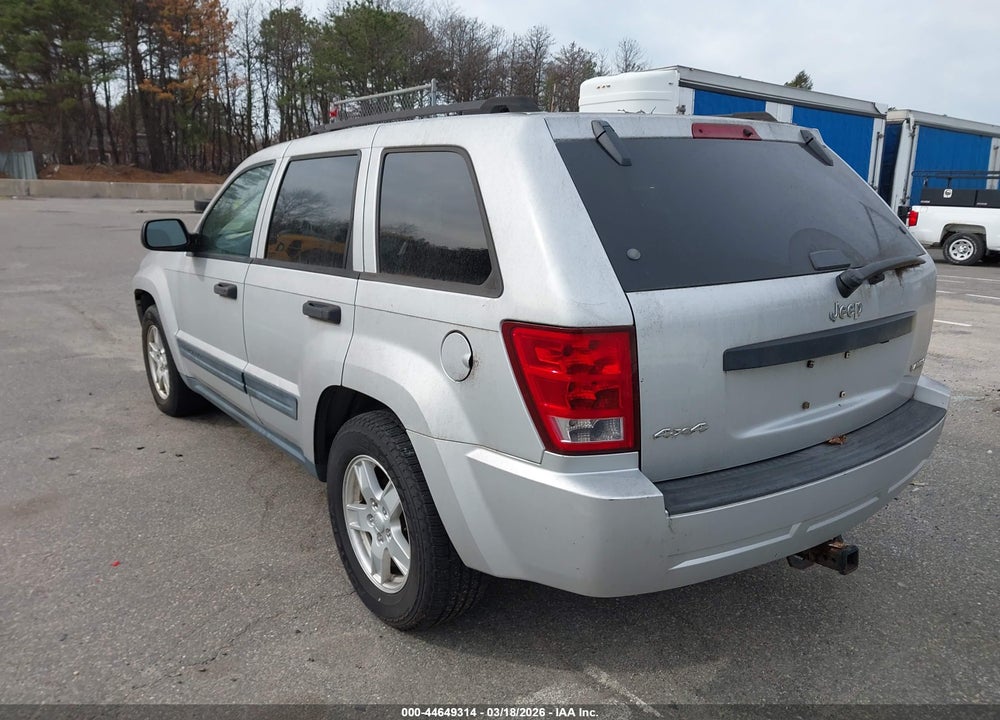 2005 JEEP GRAND CHEROKEE LAREDO VIN: 1J4GR48K75C707923