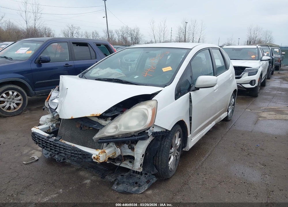 2009 HONDA FIT SPORT VIN: JHMGE88409S049544
