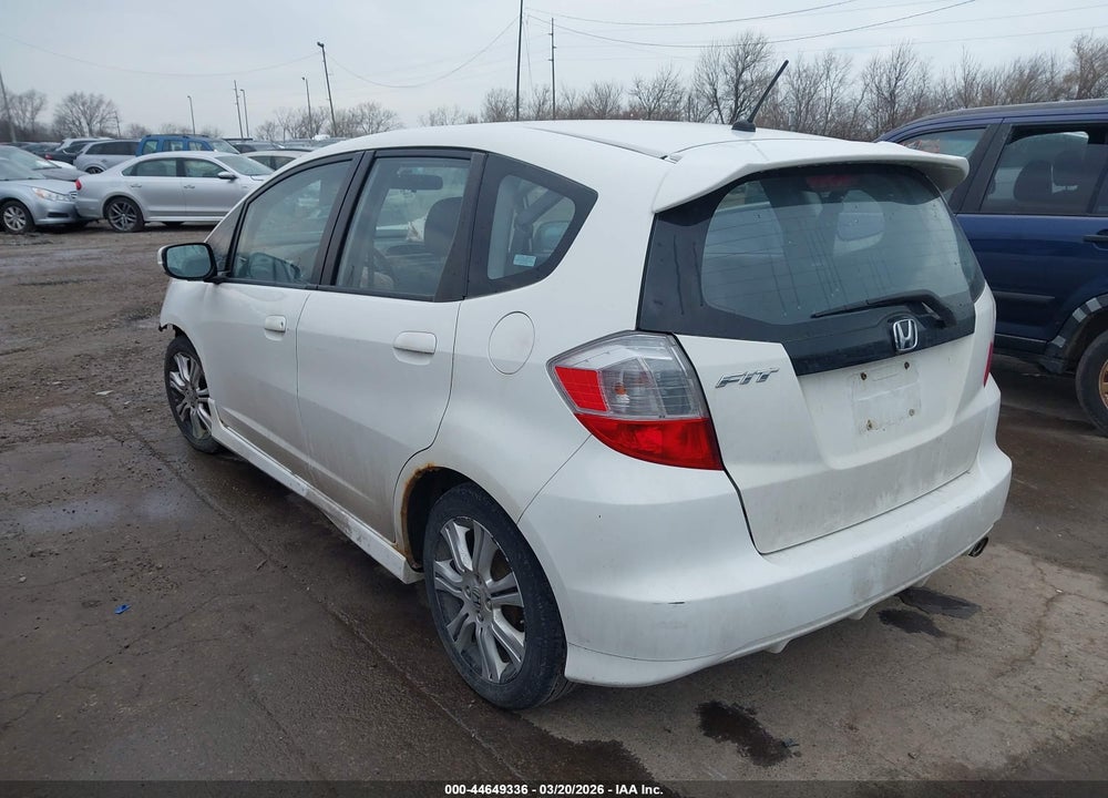 2009 HONDA FIT SPORT VIN: JHMGE88409S049544