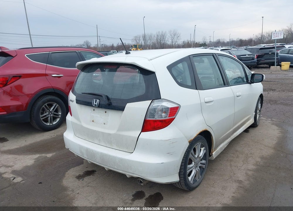 2009 HONDA FIT SPORT VIN: JHMGE88409S049544