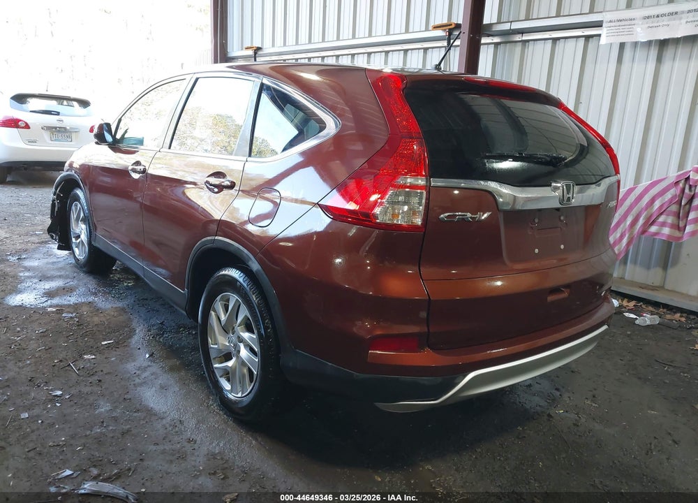 2015 HONDA CR-V EX VIN: 5J6RM4H52FL092071