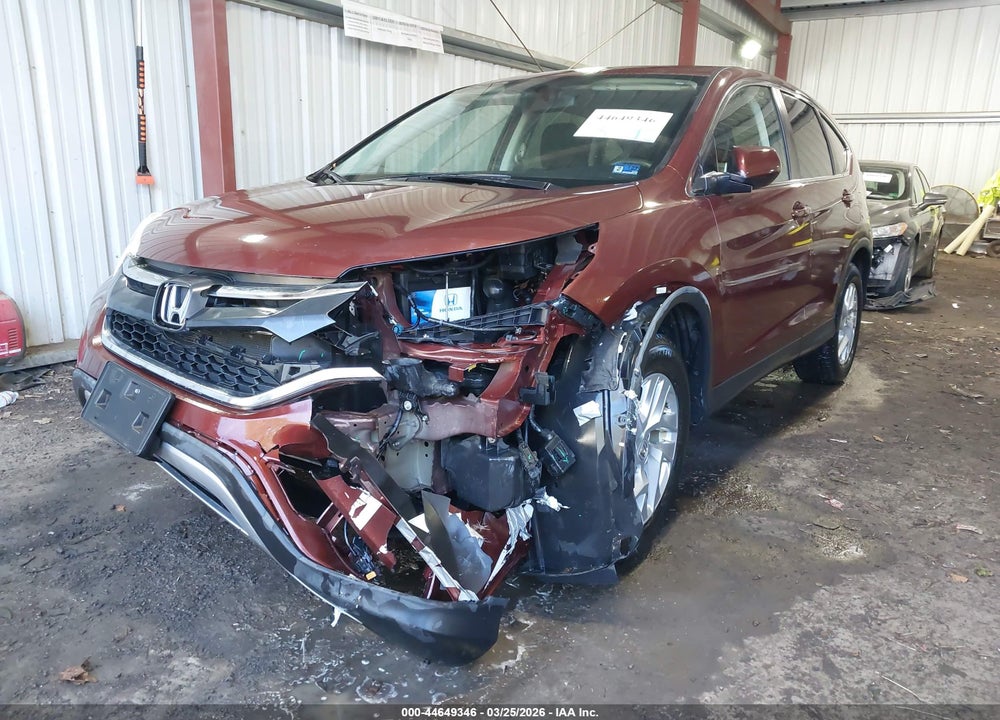 2015 HONDA CR-V EX VIN: 5J6RM4H52FL092071