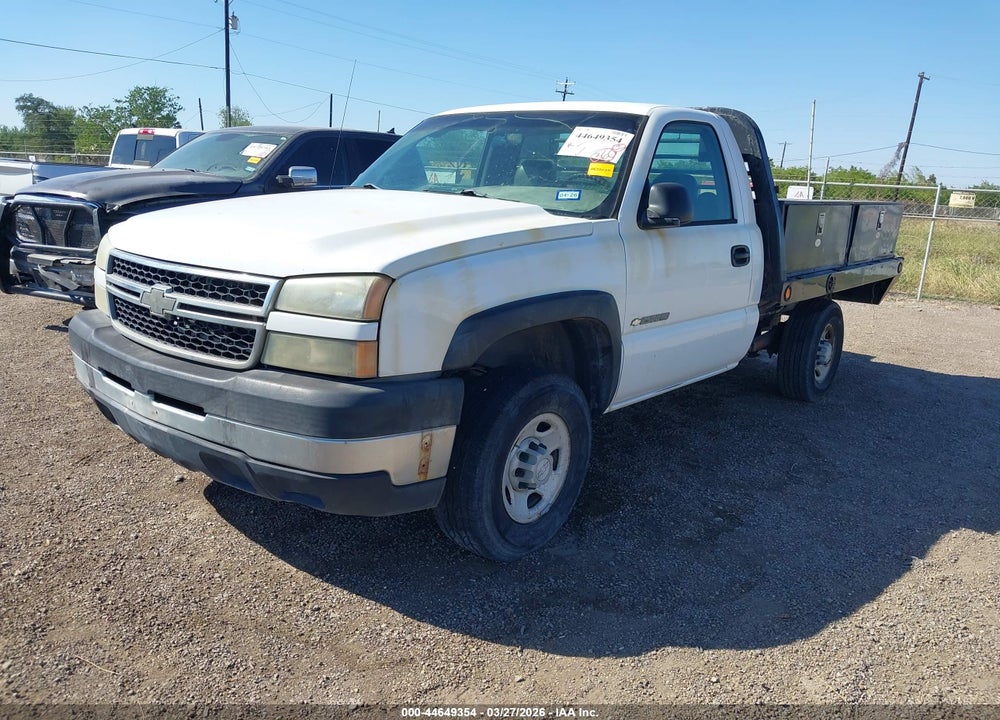 2006 CHEVROLET SILVERADO 2500HD WORK TRUCK VIN: 1GBHC24U26E200980