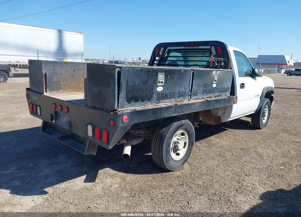 2006 CHEVROLET SILVERADO 2500HD WORK TRUCK VIN: 1GBHC24U26E200980