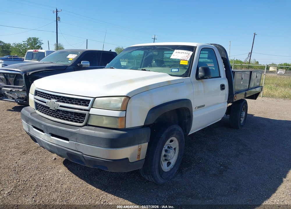 2006 CHEVROLET SILVERADO 2500HD WORK TRUCK VIN: 1GBHC24U26E200980