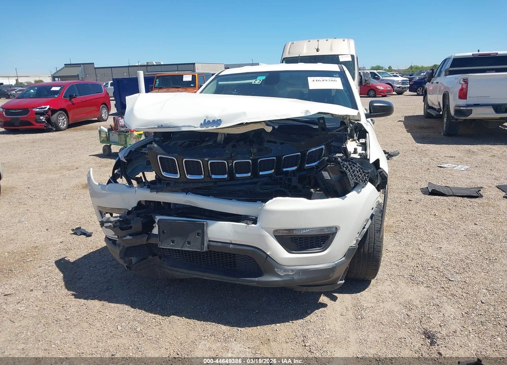 2019 JEEP COMPASS SPORT VIN: 3C4NJCABXKT685845